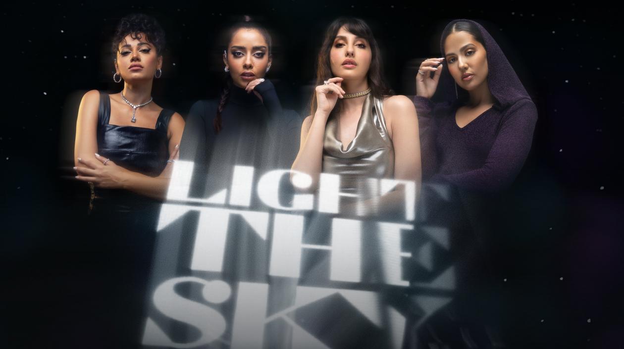 Portada de la canción 'Light the sky'.