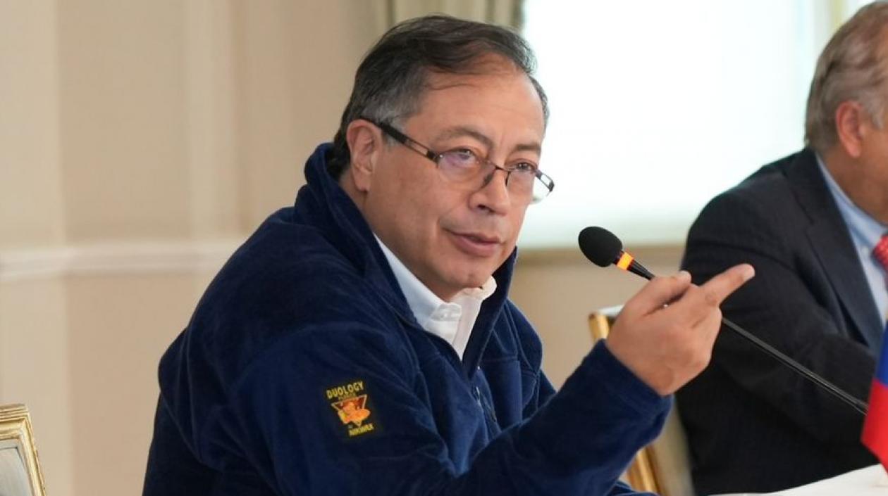El Presidente de la República, Gustavo Petro.