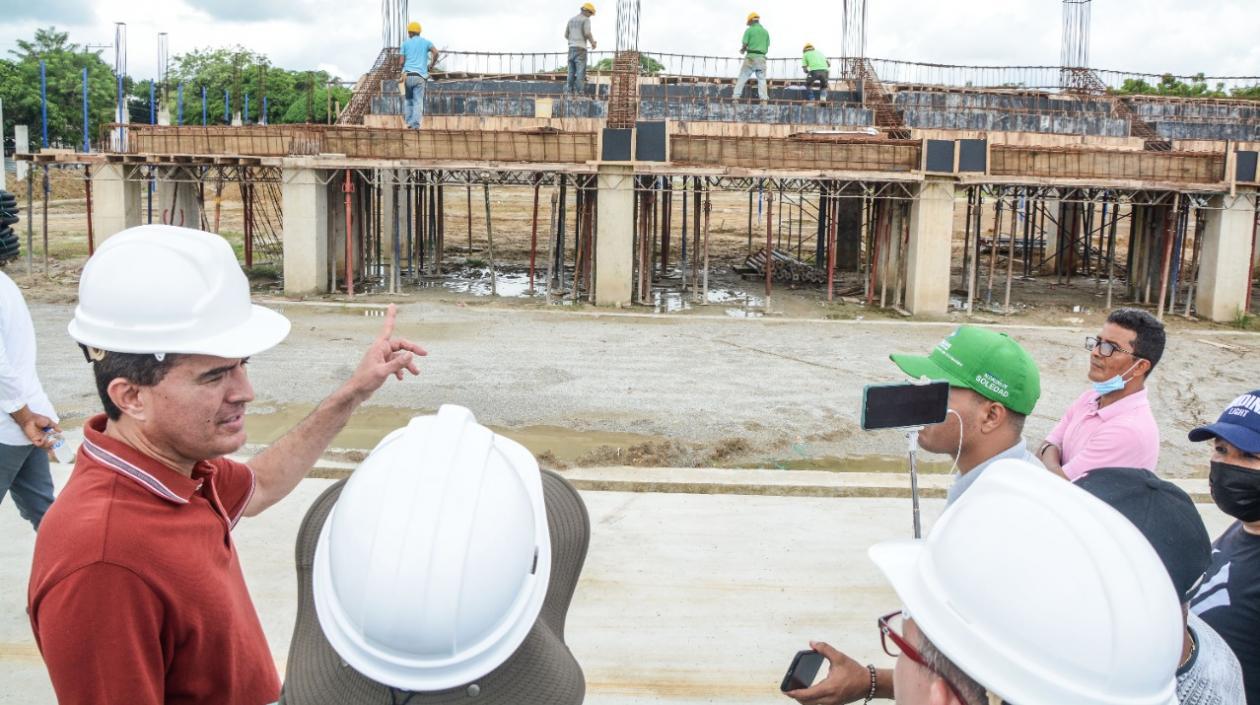 El Alcalde de Soledad, Rodolfo Ucrós.