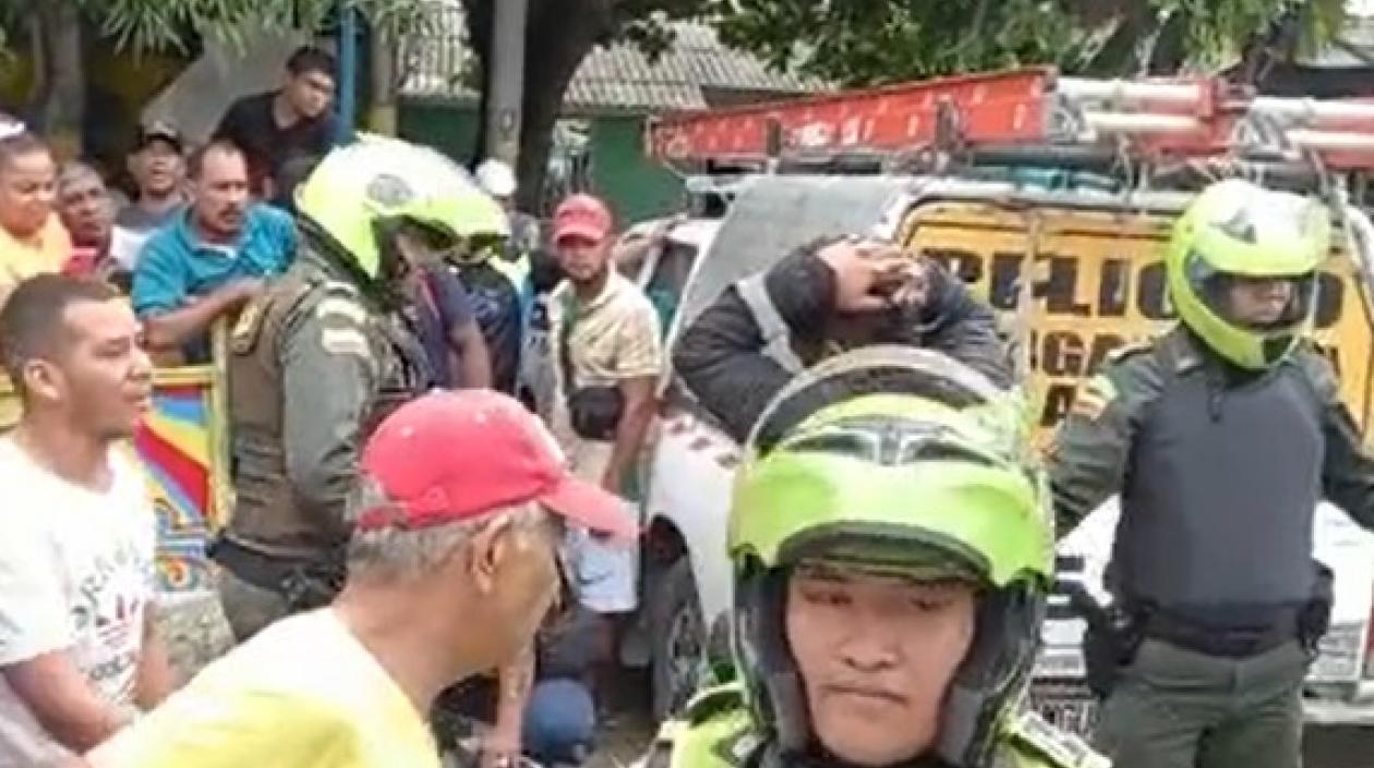 Lugar de los hechos.