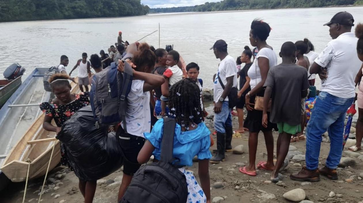 Comunidad de Lloró donde ocurrió el secuestro y asesinato del líder afro.