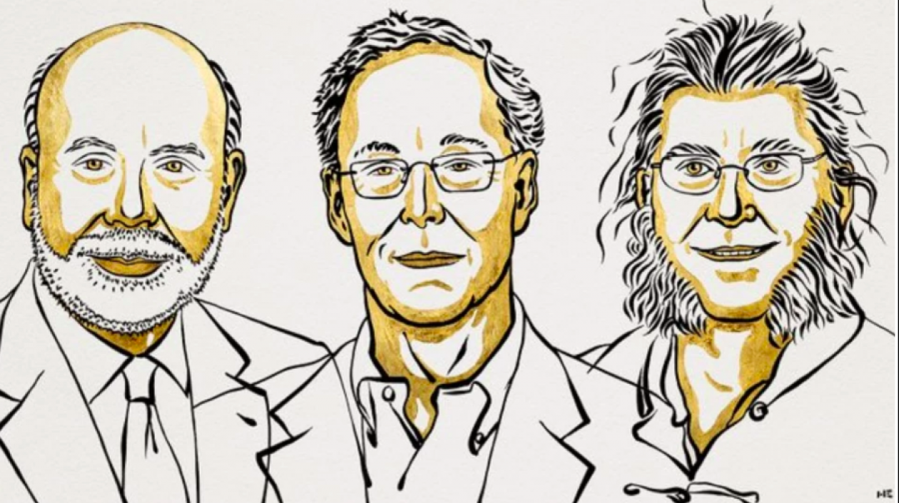 Ben Bernanke, Douglas W. Diamond y Philip H. Dybvig.