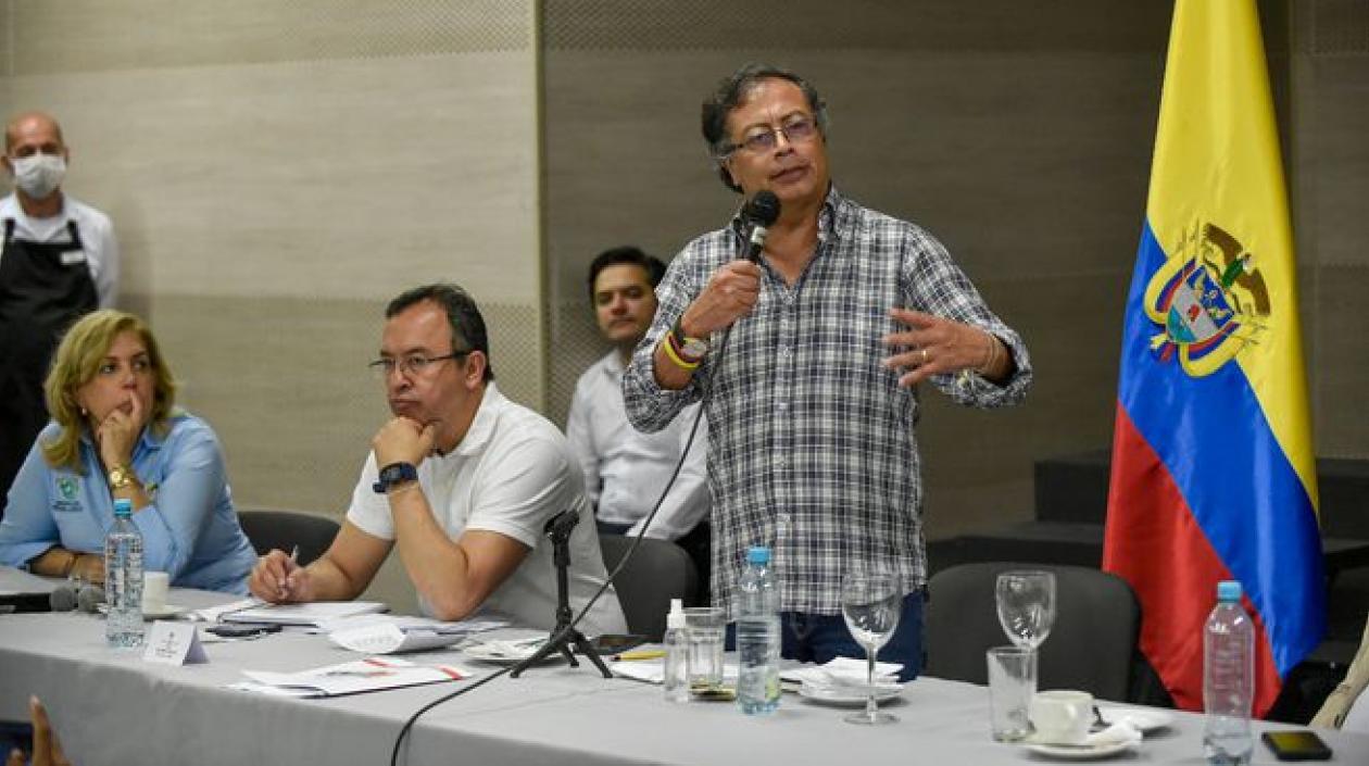 Presidente de la República, Gustavo Petro.