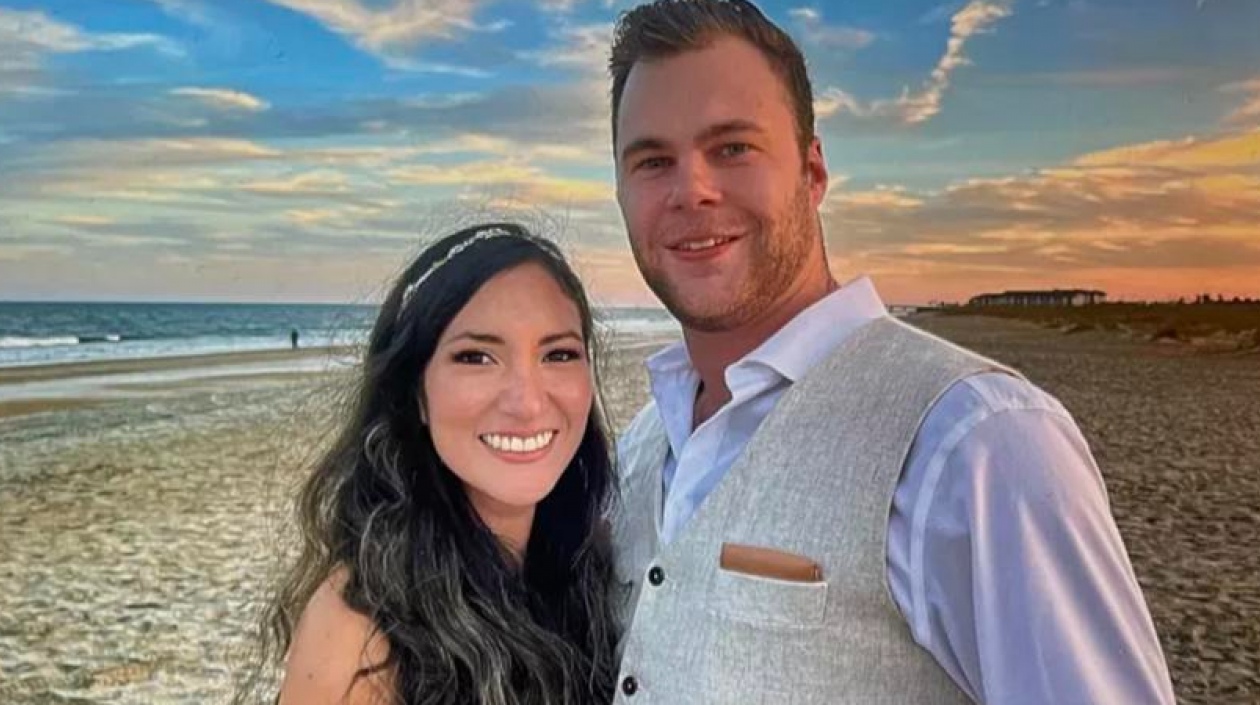 Jaqueline Lassso y Blake Albright acababan de fijar su residencia en Puerto Rico.