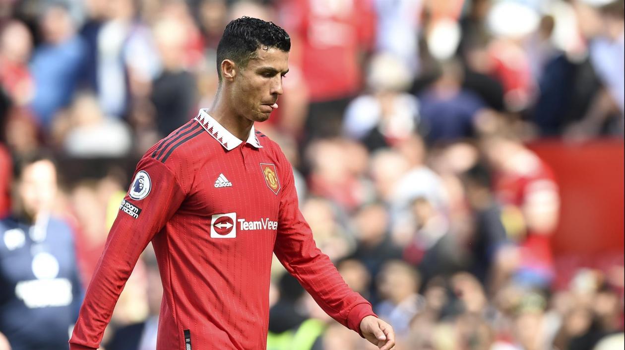 Cristiano Ronaldo, delantero portugués. 