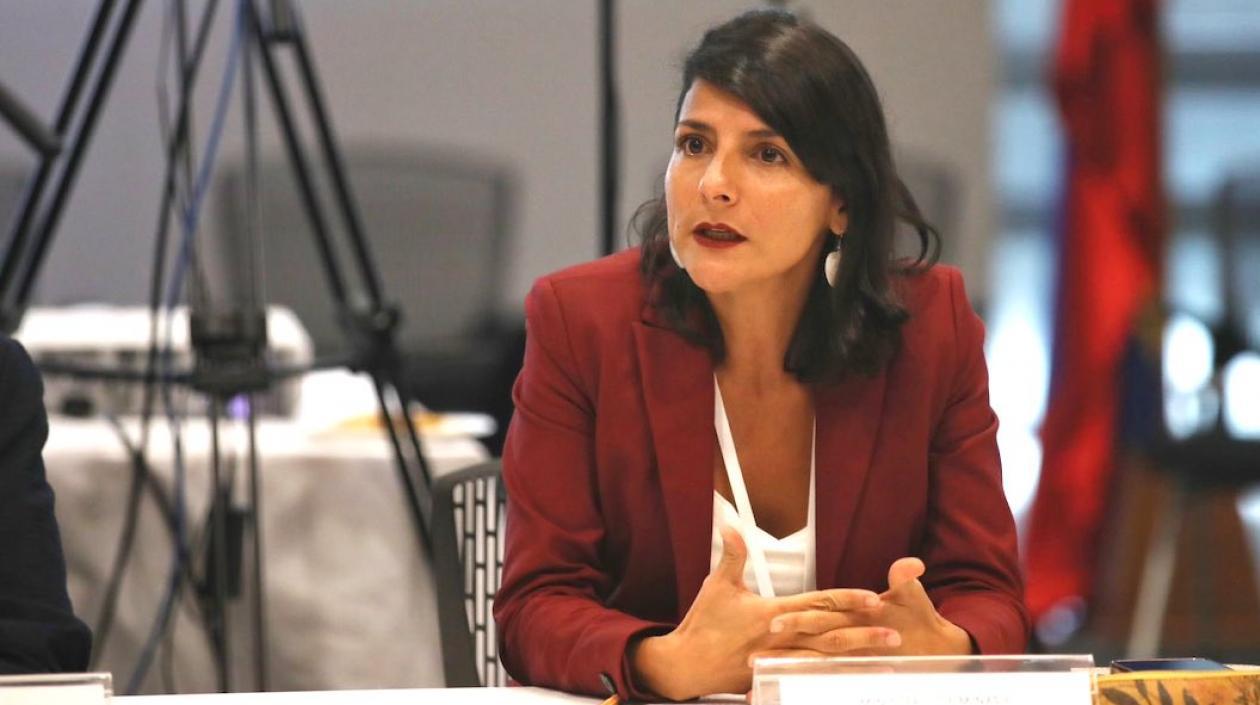 Irene Vélez Torres, Ministra de Minas y Energía.