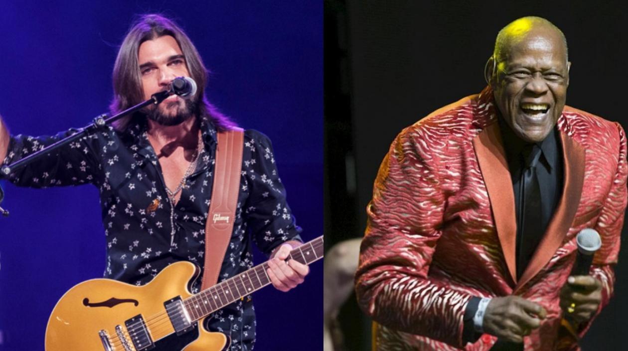 Juanes y Johnny Ventura.