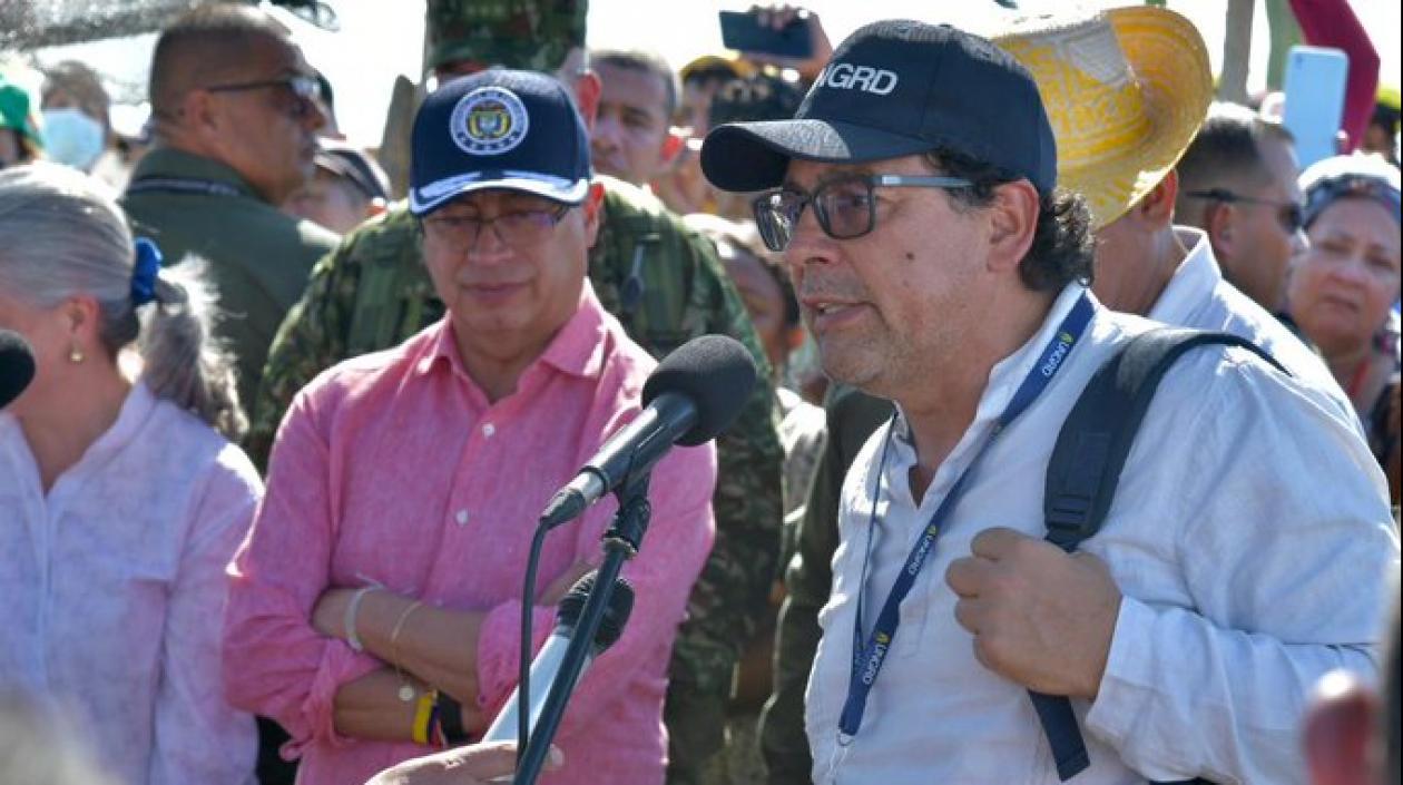 El director de la UNGRD, Javier Pava.