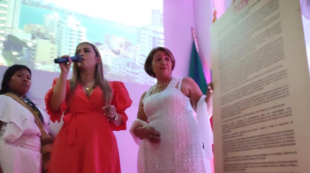 La doctora Alba Marín.