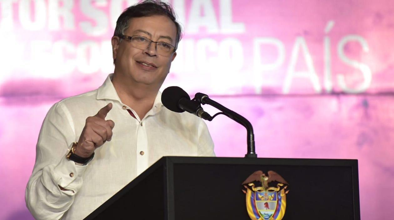 Gustavo Petro, Presidente de la República.