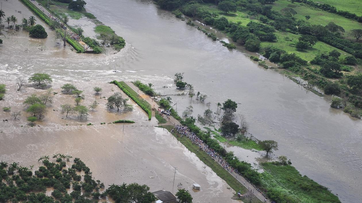 El boquete en el Canal del Dique ocasionó en 2010 la peor tragedia invernal en el Atlántico.