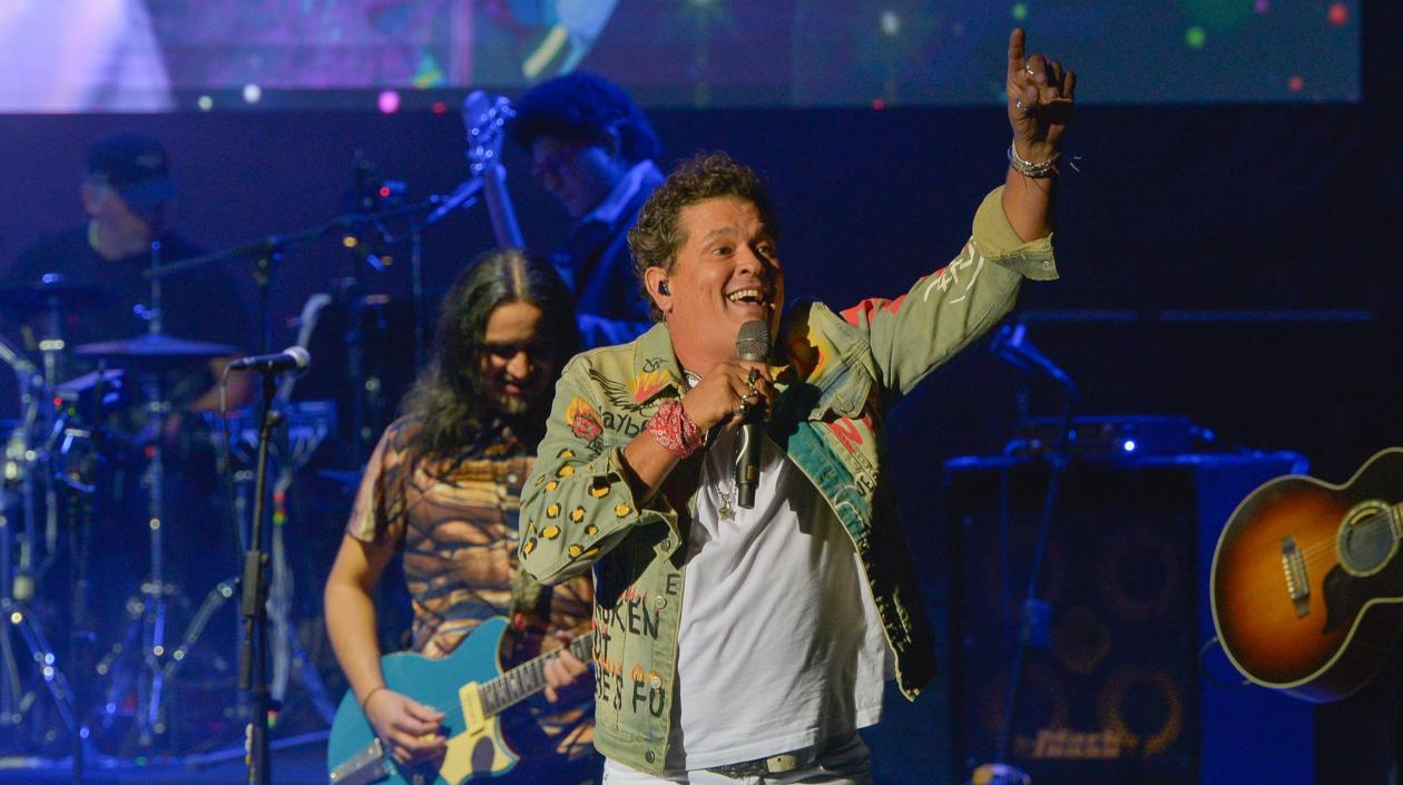 El cantante colombiano Carlos Vives