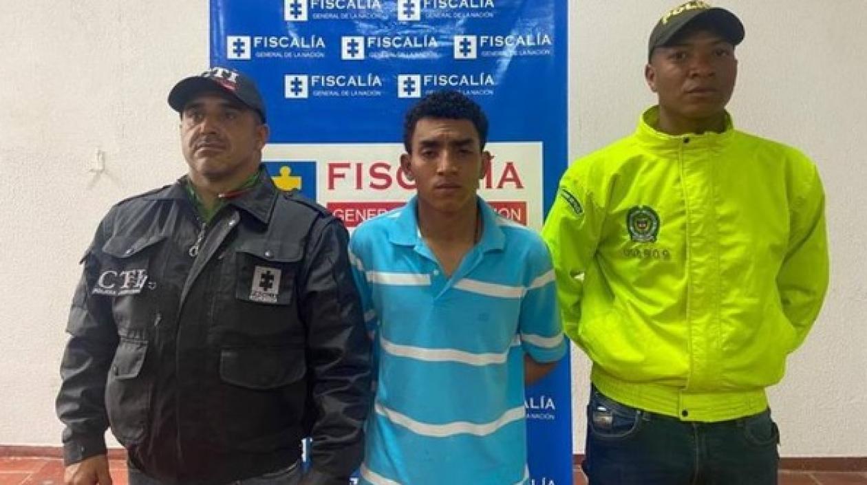 Gustavo Adolfo Agámez, presunto asesino de joven de 15 años.