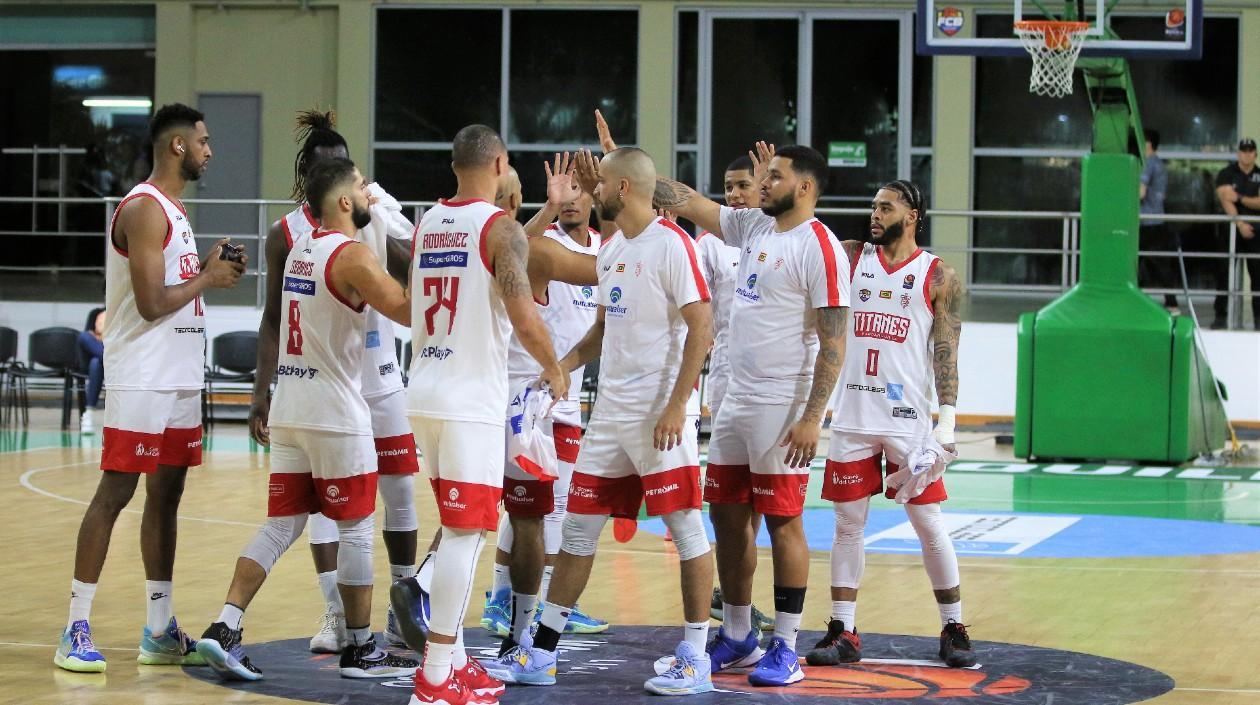 Jugadores de Titanes de Barranquilla. 