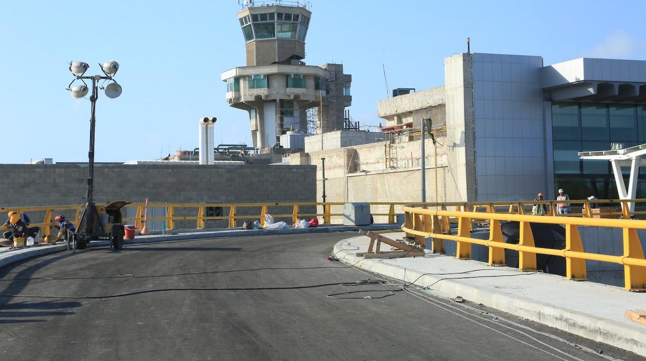 Las obras en el aeropuerto nunca estuvieron acordes a las expectativas.