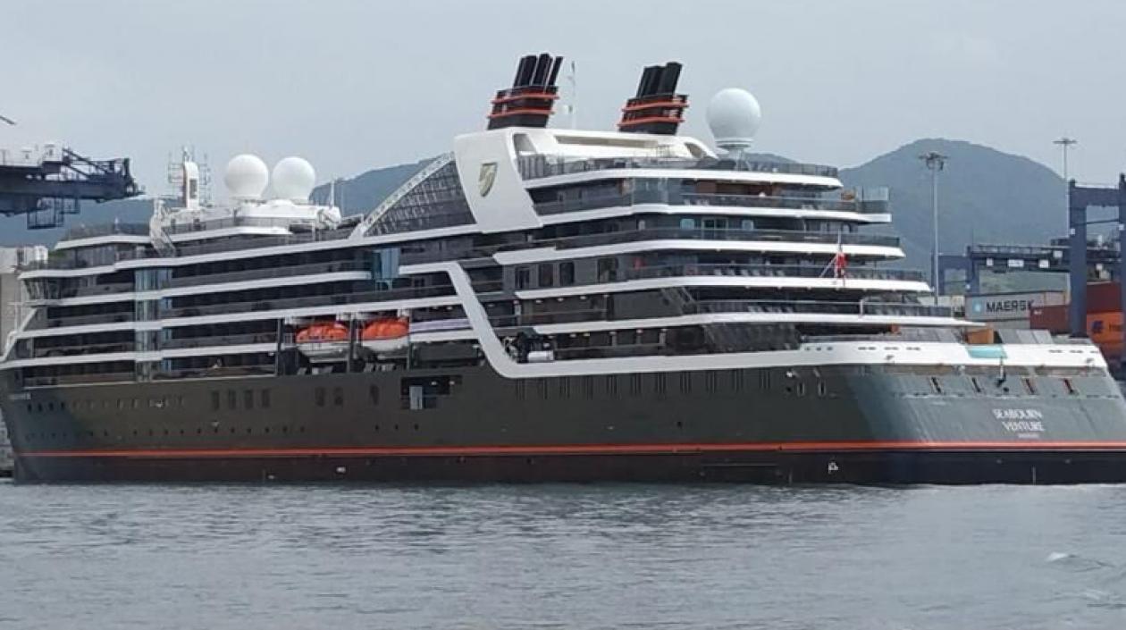 Crucero “Seabourn Venture” en Santa Marta.