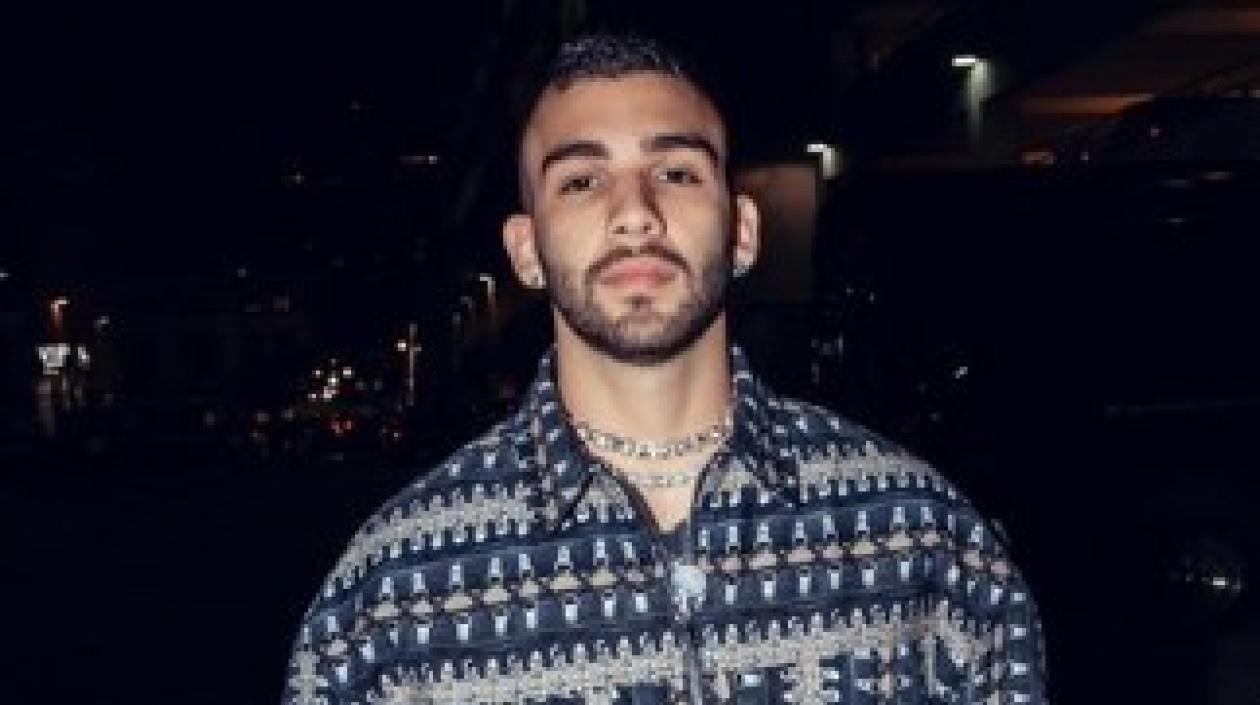 Manuel Turizo, cantante y compositor colombiano.