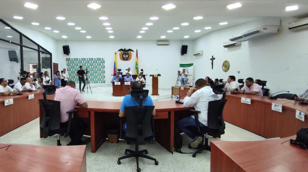 Una sesión plenaria del Concejo.