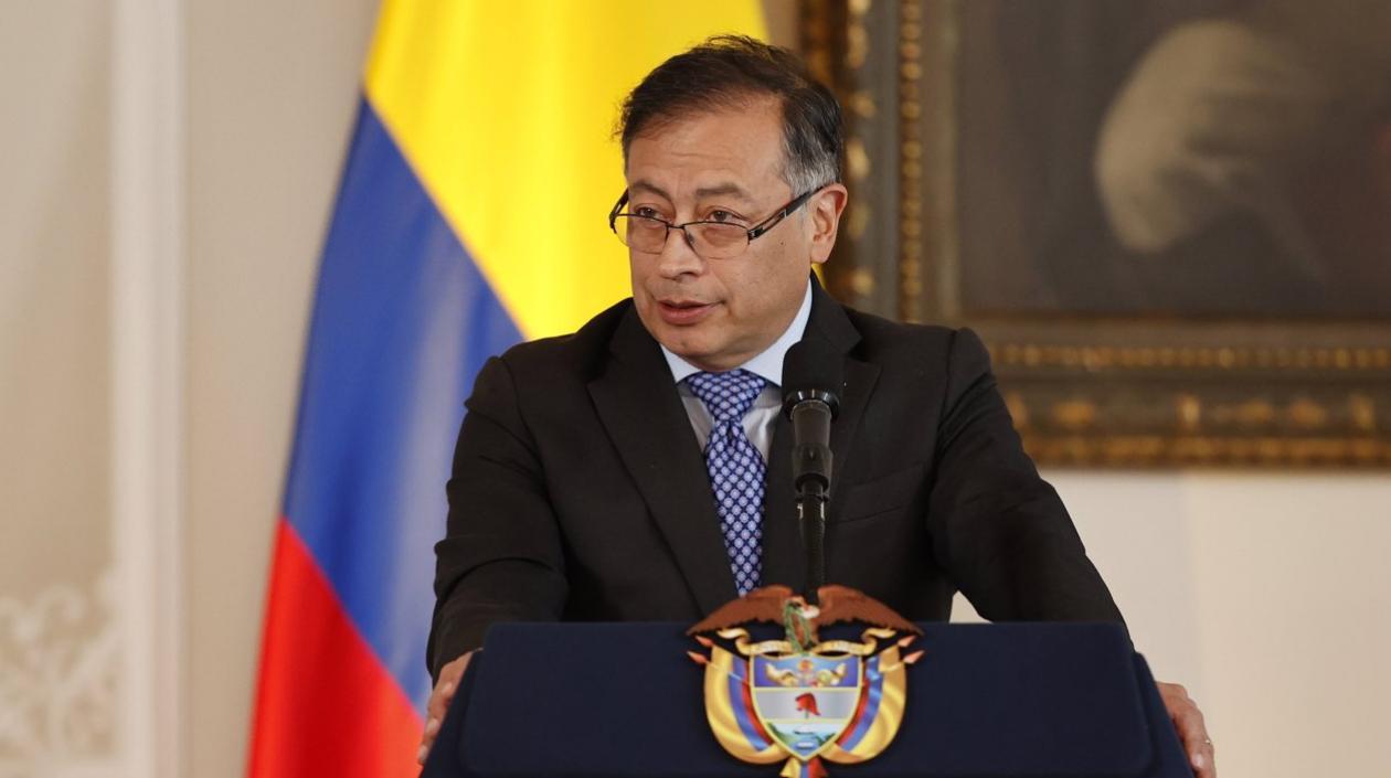 Presidente de la República, Gustavo Petro.