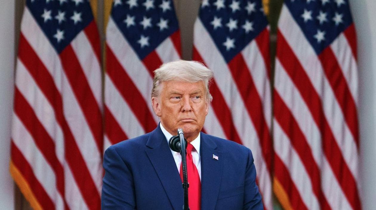 El expresidente de EE.UU. Donald Trump.