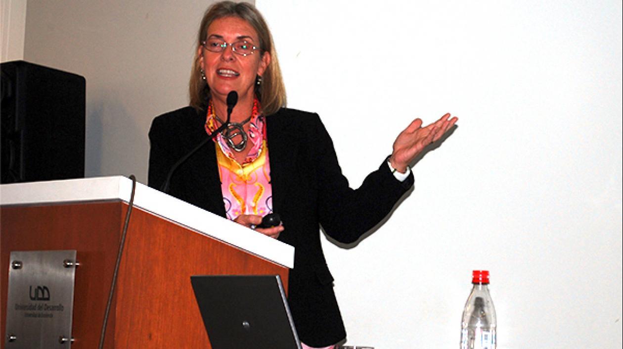 Fiona Bull, Jefa de la Unidad de Actividades Físicas de la OMS.