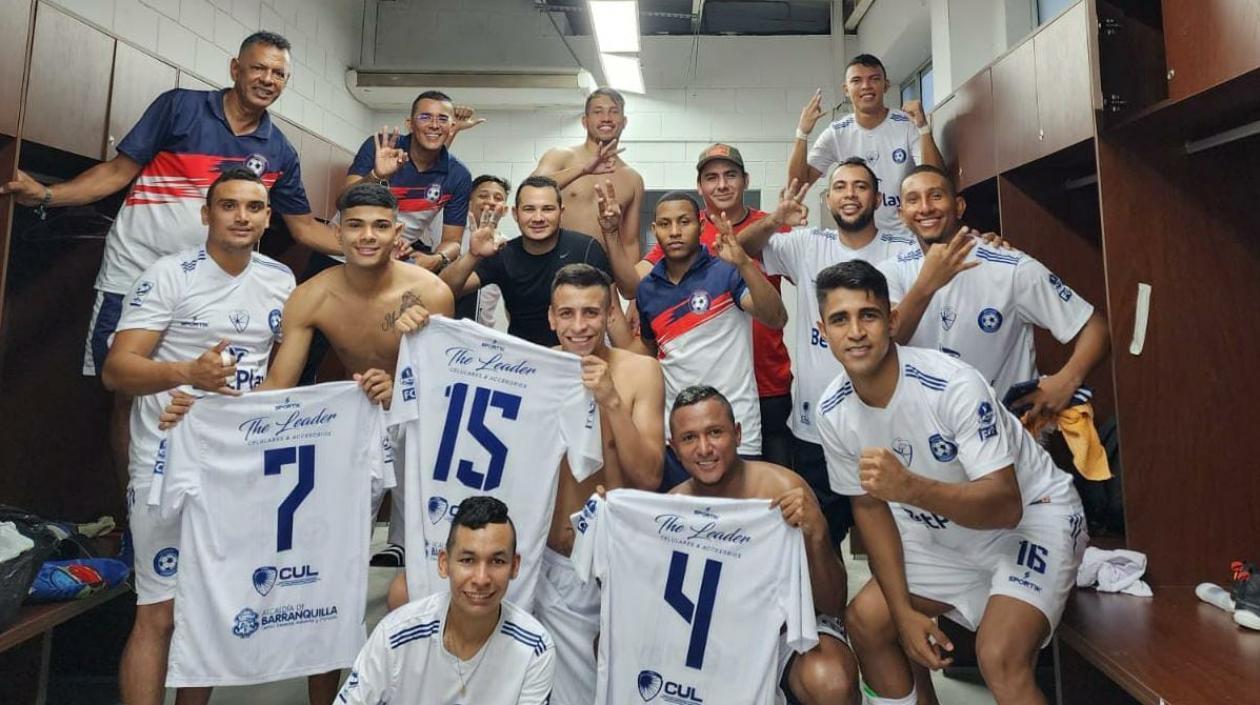 Jugadores de Independiente. 