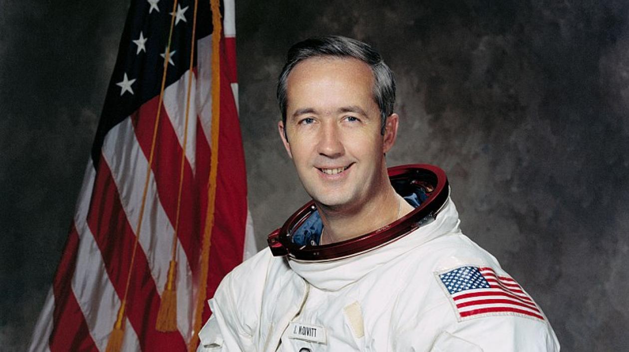 El astronauta de la NASA, James McDivitt.