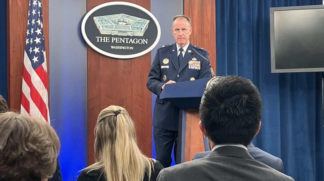 El portavoz del Pentágono, Pat Ryder.
