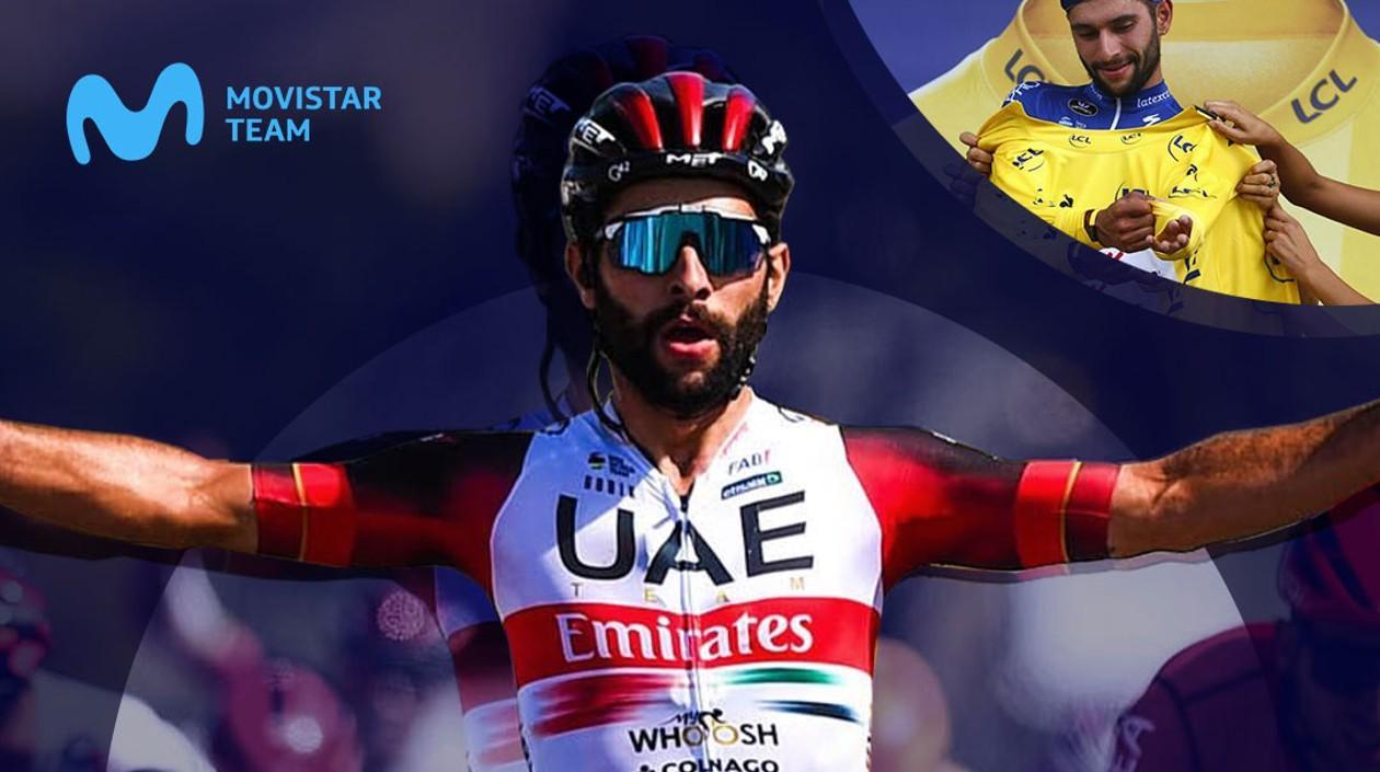 Fernando Gaviria, ciclista barranquillero. 