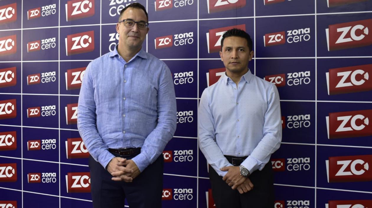 Ignacio Muñoz y Roger Cachope, de la Fundación Factor-H