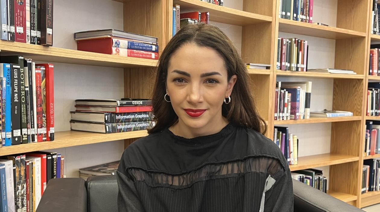 La actriz argentina Thelma Fardin.