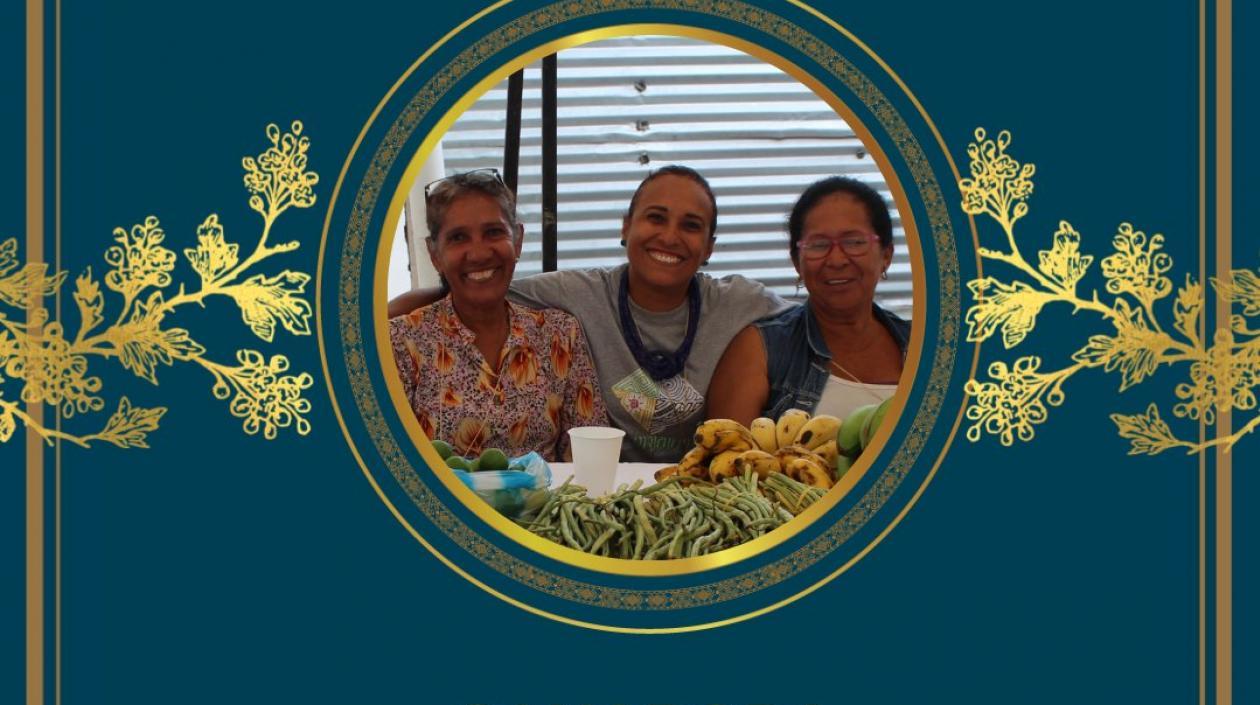 La abogada Luz Estella Romero (centro).