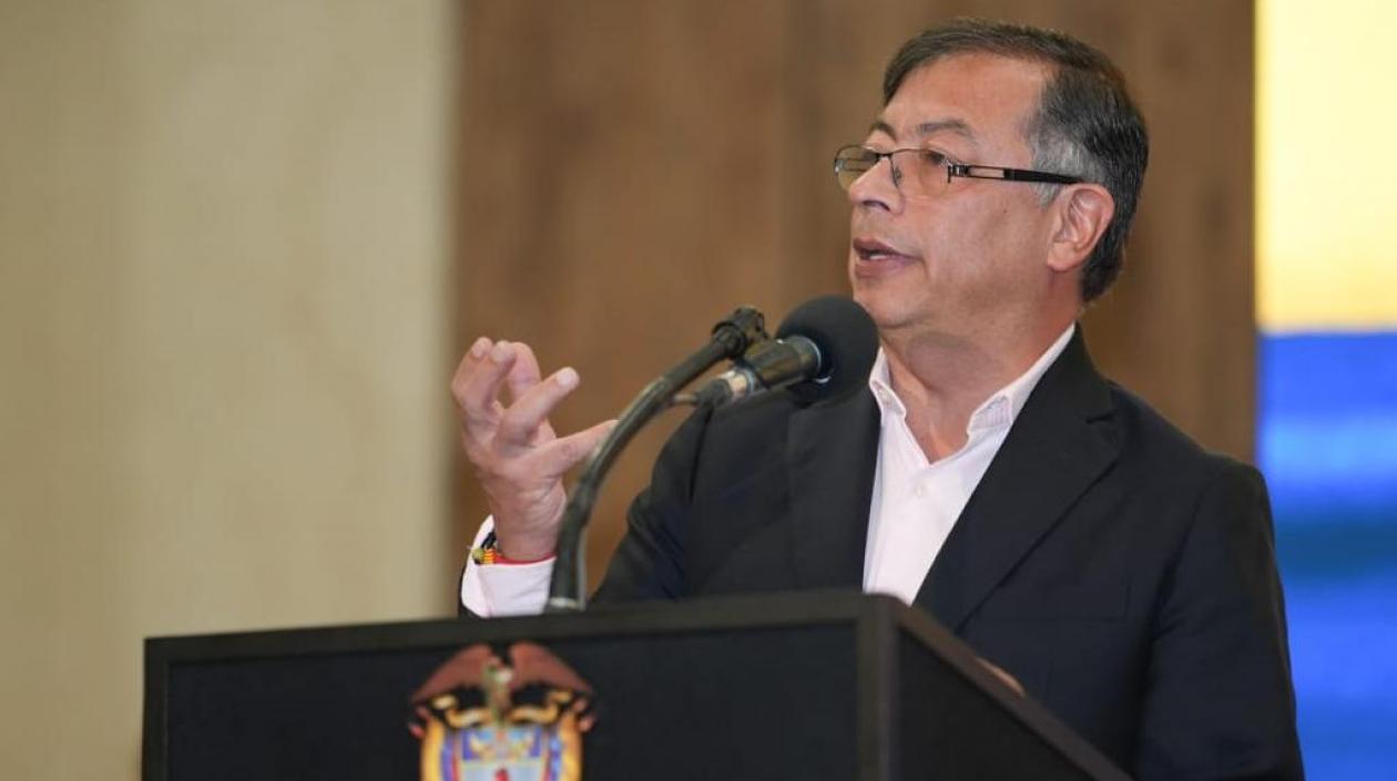 El Presidente de la República, Gustavo Petro.