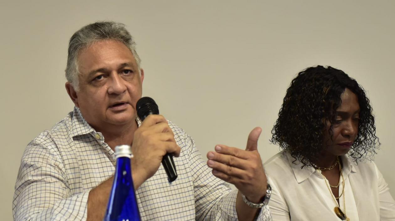 Rodolfo Bossio, gerente de los Juegos Panamericanos Barranquilla 2027. 