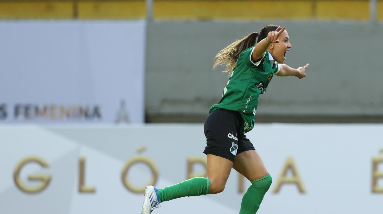 Tatiana Ariza, delantera del Deportivo Cali. 