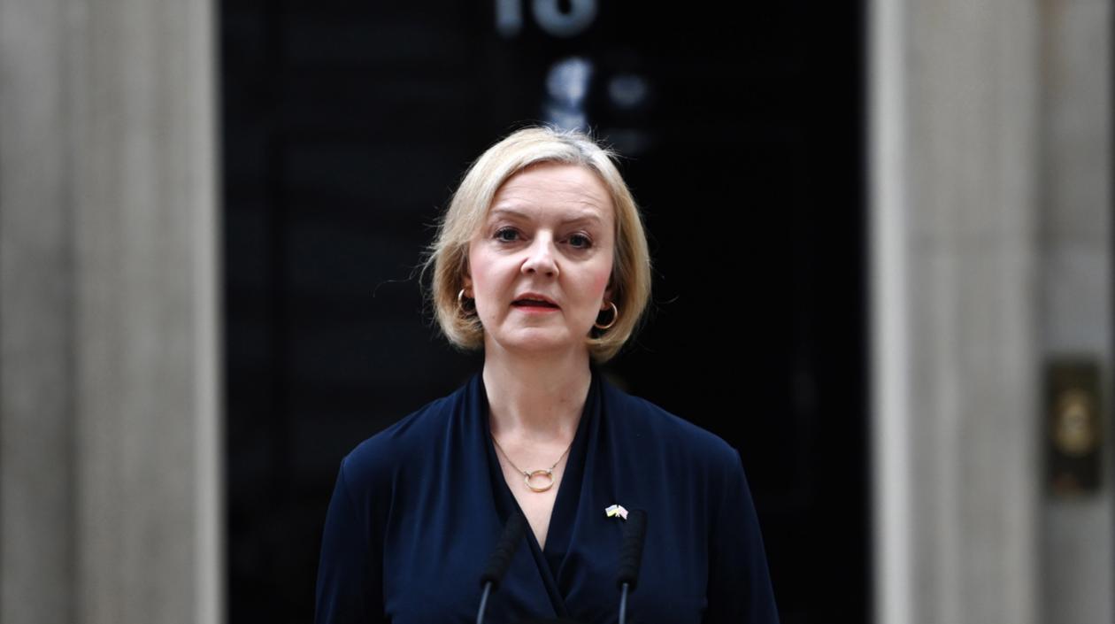 La primera ministra británica, Liz Truss.
