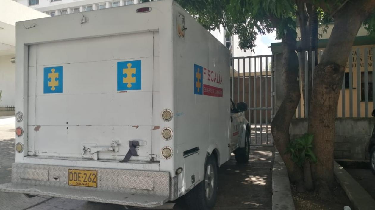 Instalaciones de Medicina Legal en Barranquilla.