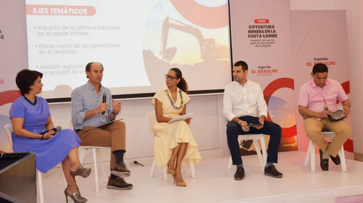 Foro Coyuntura minera en la Costa Caribe