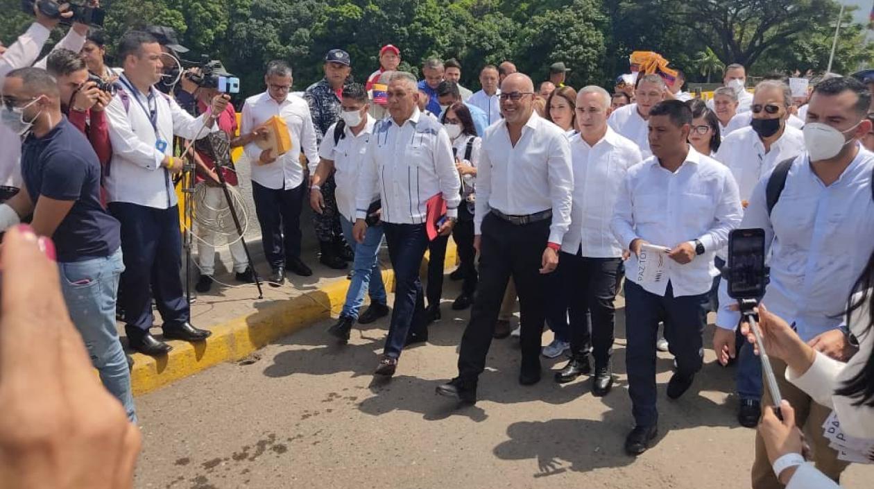 Miembros del Parlamento venezolano.