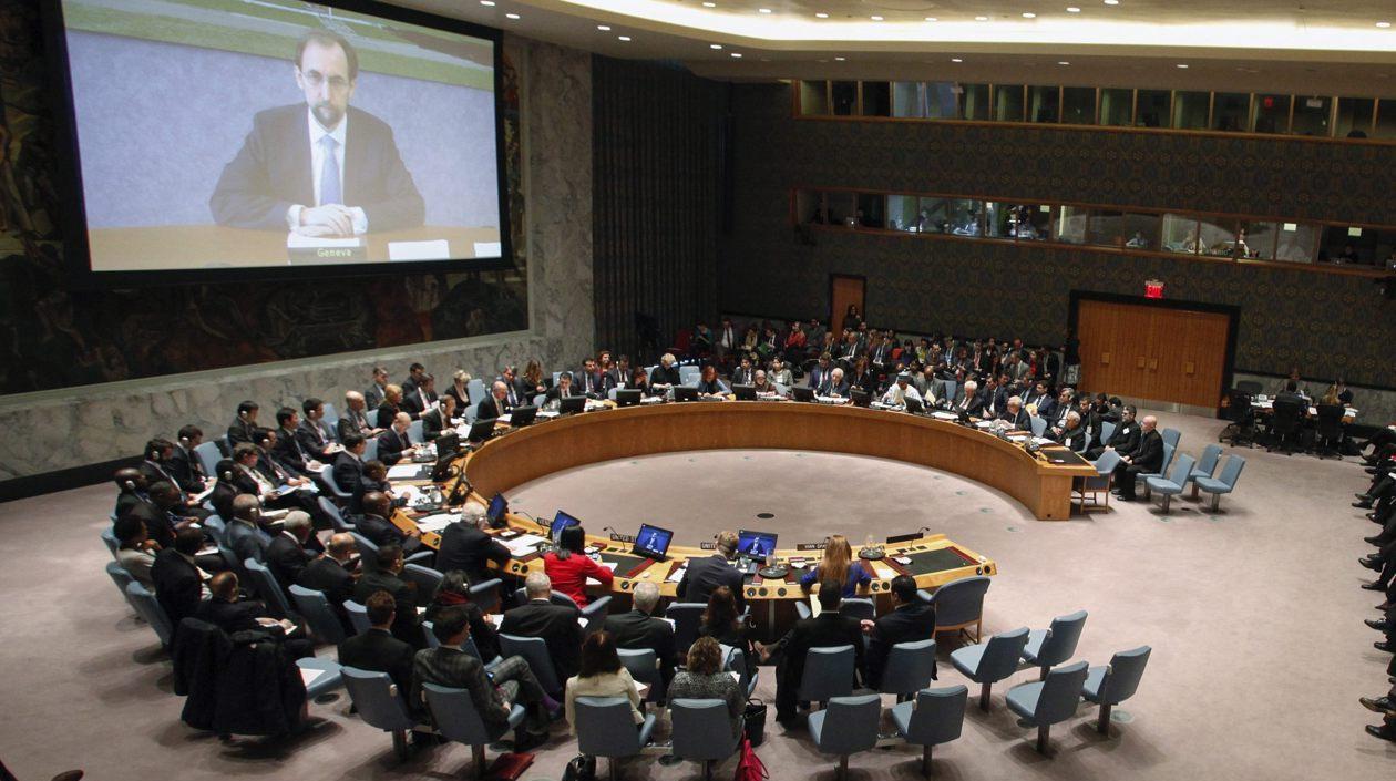 Consejo de Seguridad de la ONU.