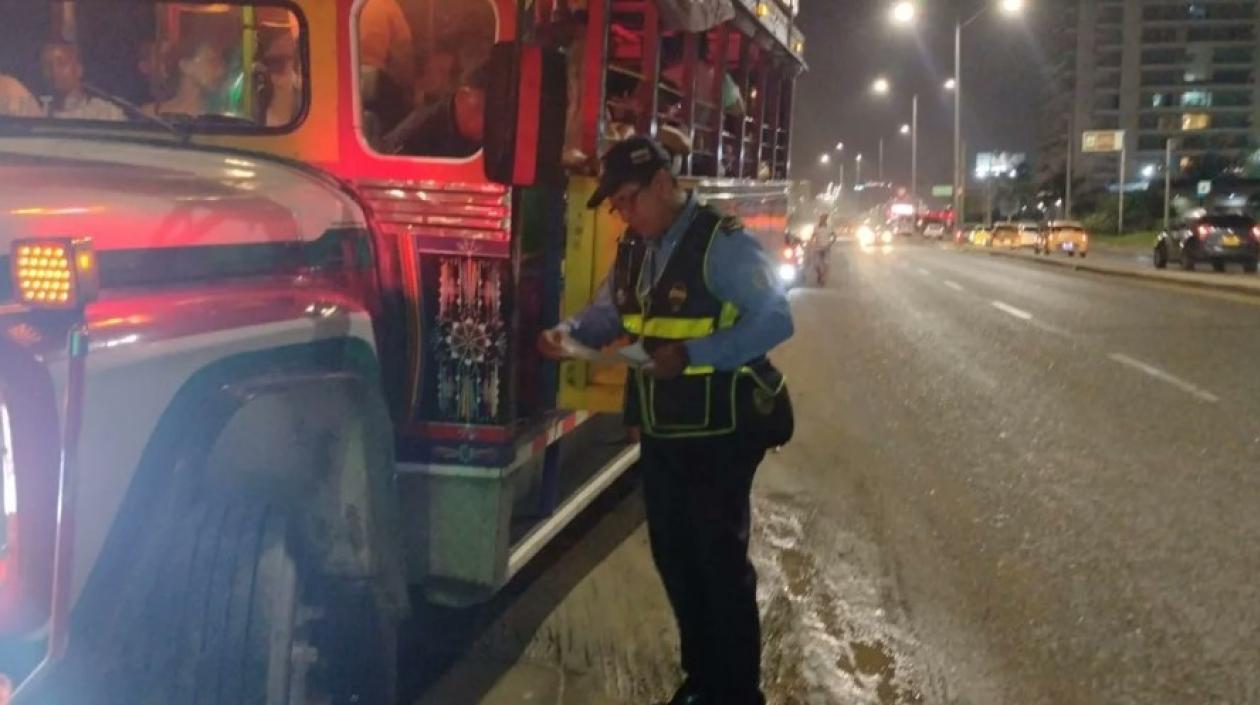 Control a chivas rumberas en Cartagena.