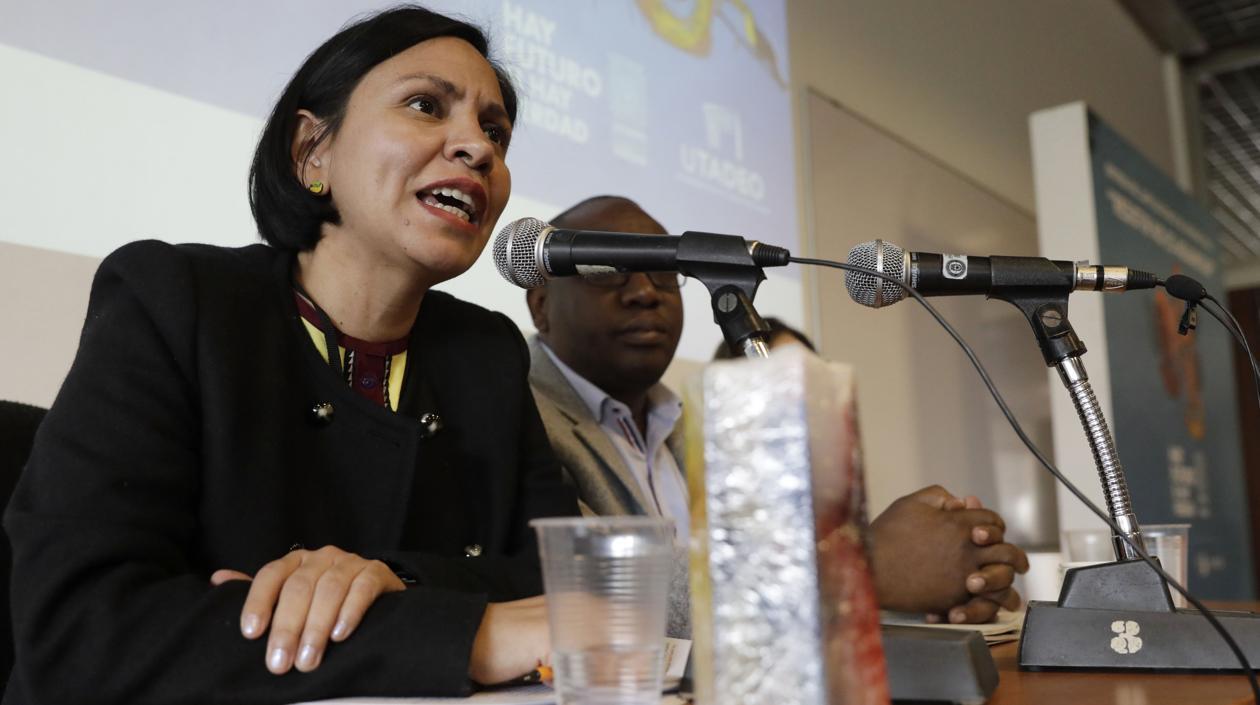 Directora de la Unidad para las Víctimas, Patricia Tobón Yagarí.