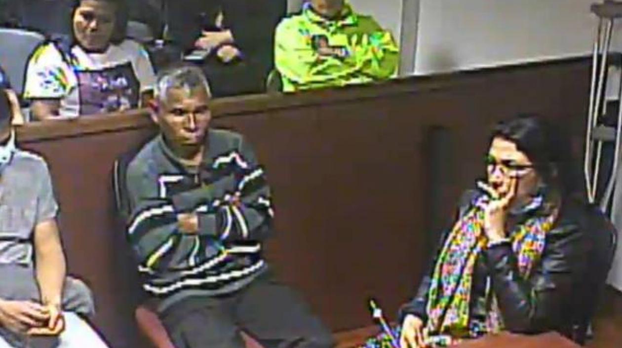 Captura de video de la audiencia.