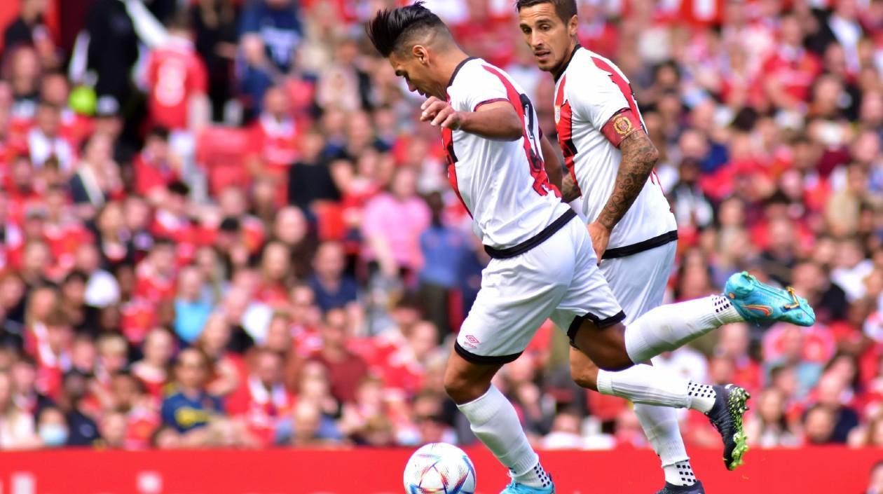 Falcao García, delantero del Rayo Vallecano. 