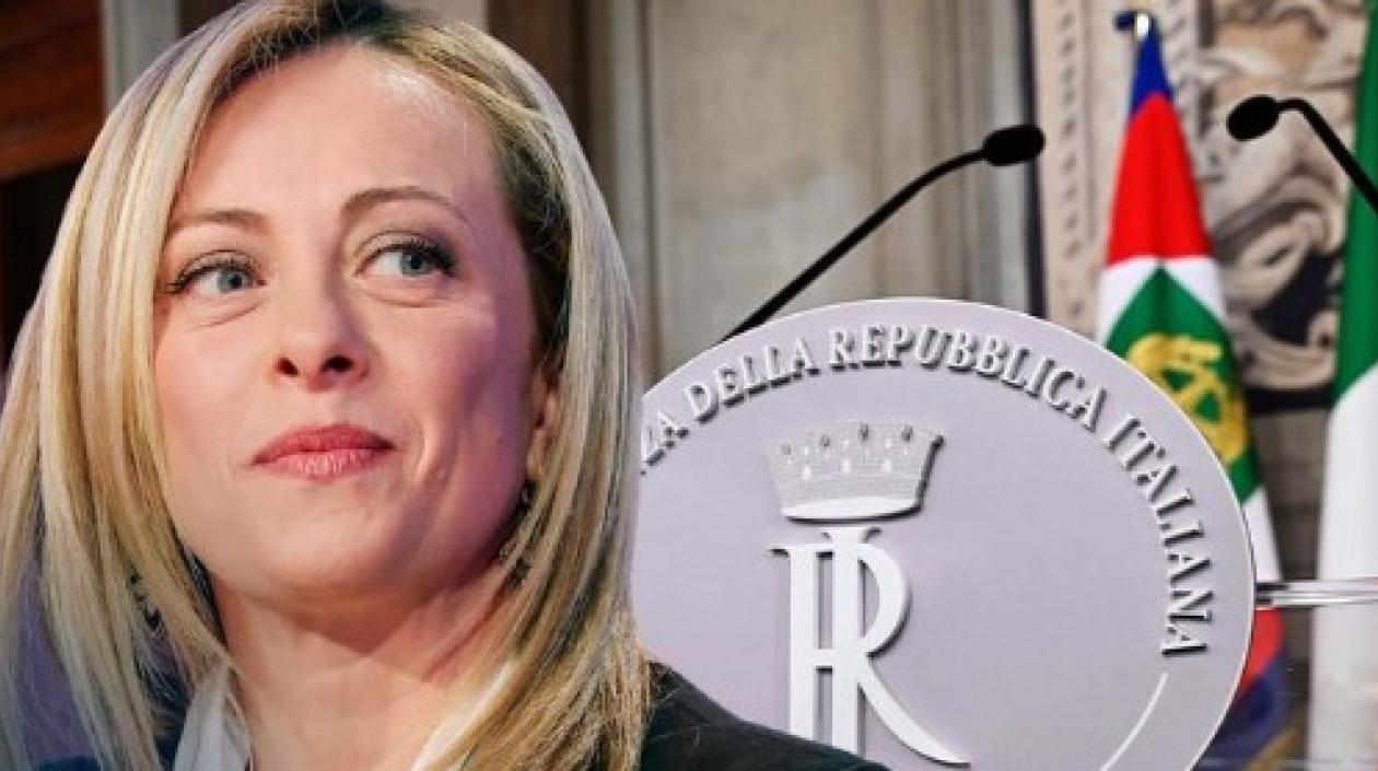 Giorgia Meloni, nueva primera ministra de Italia.