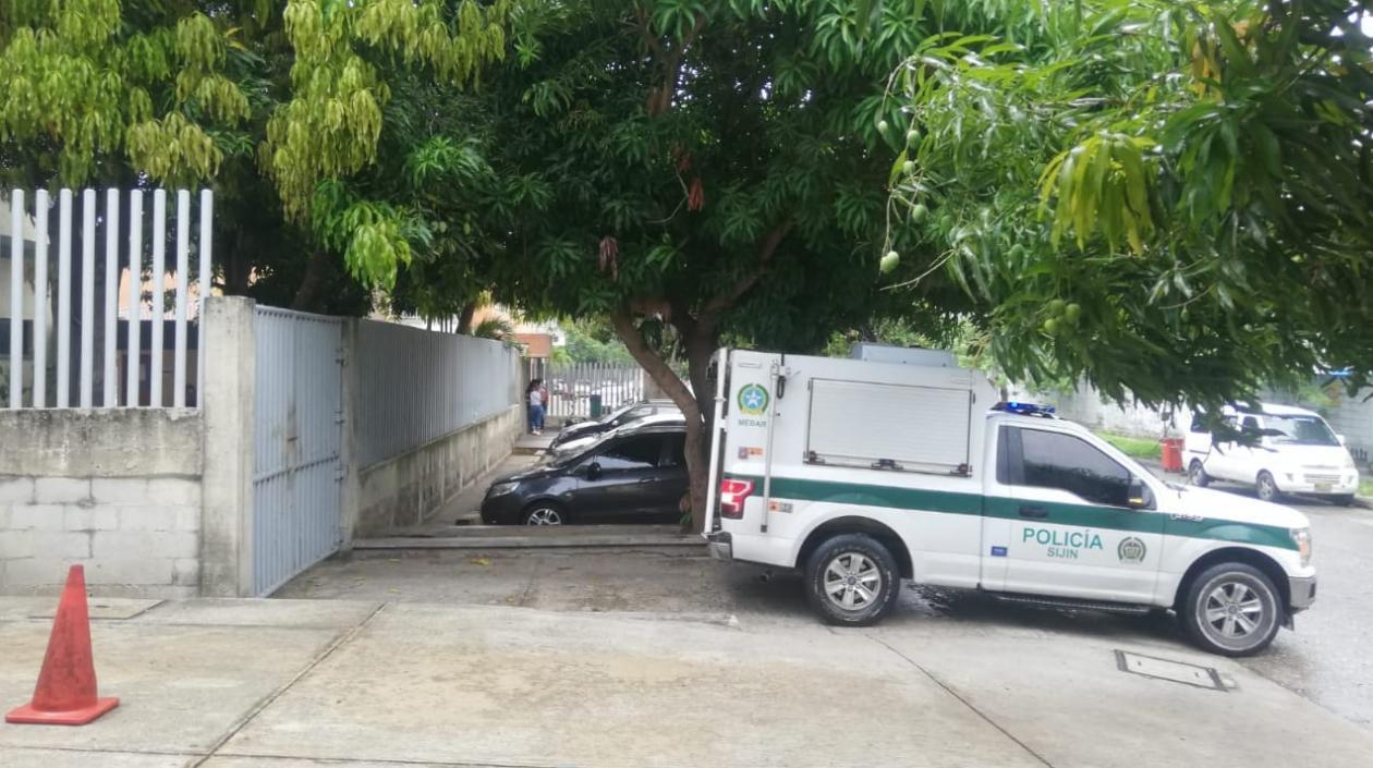 Edificio de Medicina Legal. 