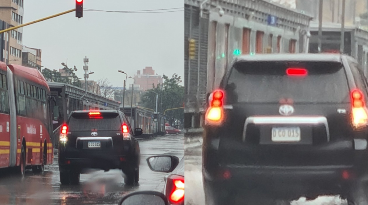 Vehículo de la Viceministra.