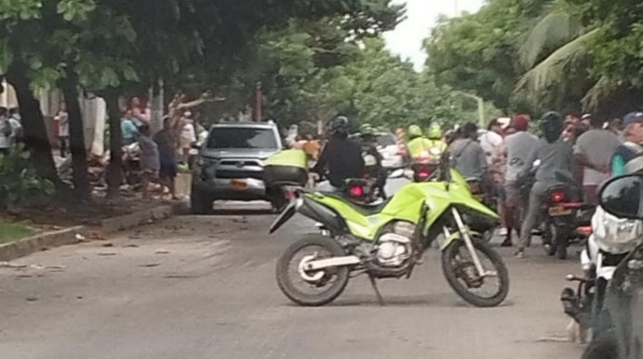 Balacera en Puerto Colombia dejó dos fallecidos.