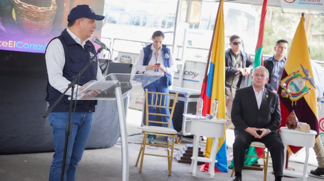 Intervención del Defensor del Pueblo, Carlos Camargo.