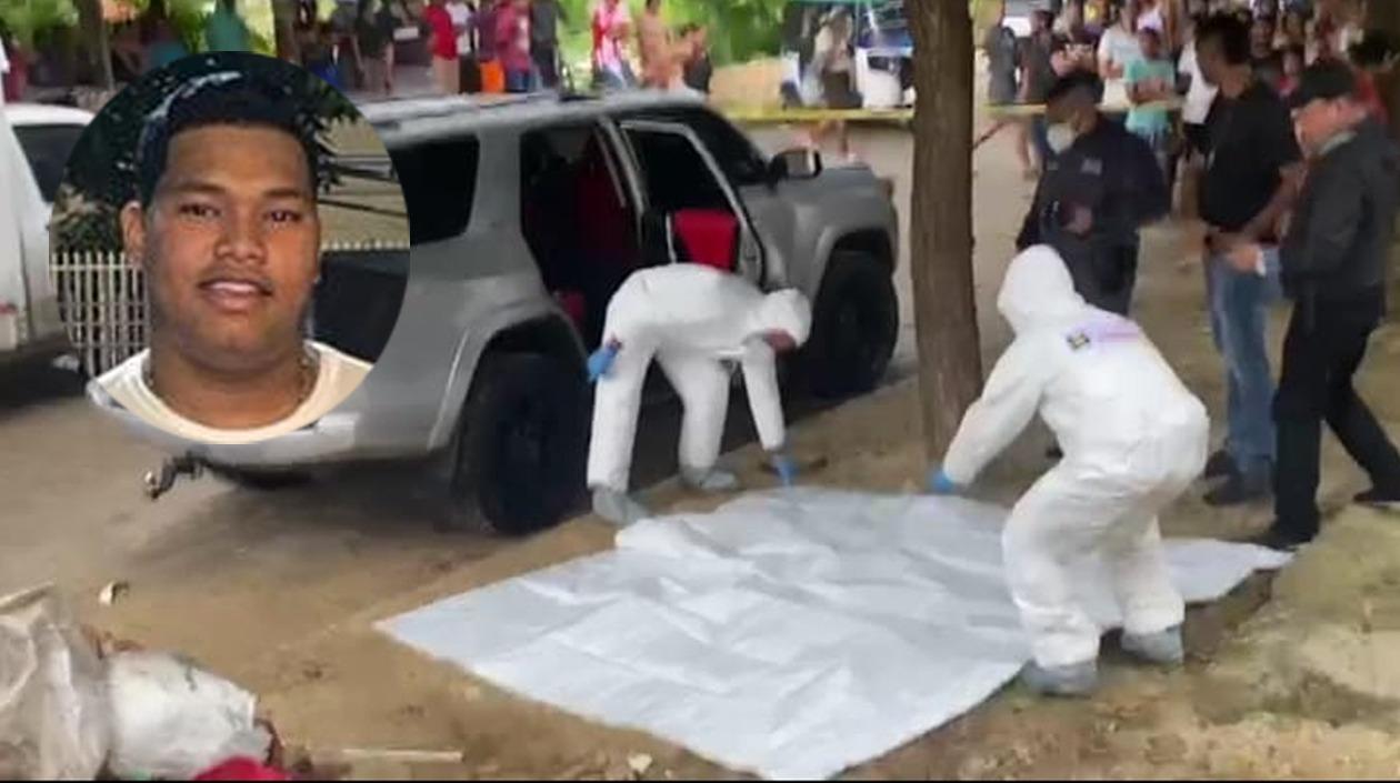 Diligencia de levantamiento del cadáver de Jonathan José Ospino Illera